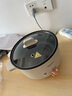美的（Midea）电煮锅 电火锅 宿舍小电锅 电热锅 3L多功能多用途锅煮煎炒锅泡面锅 HGE2510 【国家补贴】 实拍图