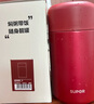 苏泊尔（SUPOR） 焖烧杯316不锈钢焖烧壶保温饭盒男女士真空保温杯闷烧壶罐 (自带餐勺+分享盖)-优雅红1000mL 实拍图