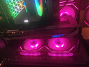 超频三（PCCOOLER）红海H4炫彩 黑色CPU风冷散热器（4热管/PWM风扇/支持12/13代1700/AM4/AM5/133mm高度） 实拍图