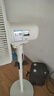 美的（Midea）【劲风酷爽】七叶轻音柔风电风扇家用遥控落地扇台式桌面小型风扇大风力节能立式摇头电扇 SAH30BK 实拍图