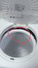 海尔（Haier）洗衣机半自动大容量双缸强力去污双净力飓风水流双桶洗脱分离公斤家用以旧换新 10kg强力去污+飓风水流+溢水漂洗 实拍图