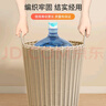 优勤（YOUQIN）脏衣篓卫生间脏衣服收纳筐家用洗衣篮子脏衣篮娃娃玩具收纳 高45cm奶油米【升级细密藤编】 实拍图