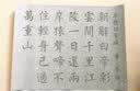 六品堂宣纸毛笔字水写布书法练习入门初学者专用锦缎卷轴学生临摹字帖练字神器 空白米字格款文房第五宝 实拍图