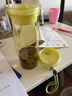 特百惠（Tupperware）晶彩400ML塑料杯男女士学生夏季运动水杯子户外便携大容量 香芹绿 实拍图