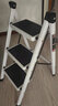 坤奉家用梯子折叠伸缩人字梯室内多功能登高爬梯加厚楼梯三四步小梯凳 简约小号款-二步梯【白色】 实拍图