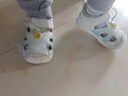基诺浦（ginoble）宝宝透气凉鞋25夏季男女童学步鞋8-18个月机能鞋GB2442清爽绿 实拍图
