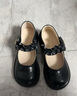 富罗迷女童皮鞋春秋季新款方口透气软底单鞋儿童校园演出鞋 黑色 32  实拍图