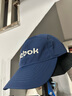 Reebok轻薄透气修饰脸型经典棒球帽鸭舌帽休闲运动帽遮阳帽情侣款藏青色 实拍图