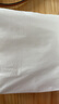 得力一次性雨衣(全新料) 加厚成人户外连帽七扣连体雨披 白色3个装 实拍图