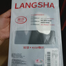 浪莎船袜女夏季薄款女士棉底袜子短袜冰丝隐形浅口防滑不掉跟 黑5 实拍图