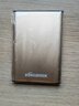 黑甲虫 (KINGIDISK) 1TB USB3.0 移动硬盘 SLIM系列 2.5英寸 中国金 9.5mm金属纤薄 抗震抗压 SLIM100 实拍图