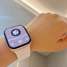Apple/苹果 Watch SE 智能手表GPS款40毫米星光色铝金属表壳星光色运动型表带M/L MXF53CH/B 实拍图