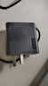 联想（lenovo）原装100W电源适配器Type-C充电器100W笔记本氮化镓充电器USB-C便携PD快充ThinkPad电脑充电线 黑色 实拍图
