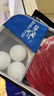 双鱼乒乓球拍横拍双拍套装 兵乓球拍2只装附3球 实拍图