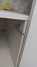 百隆（BLUM）柜门反弹器按压式磁吸碰碰开免拉手隐形衣橱柜门弹门器一字长款灰 实拍图
