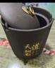 京东物流 紫砂陶瓷烟灰缸男士家用防飞灰密封茶几装饰摆件 海纳百川带盖-烟灰缸1个装 实拍图
