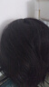 佰丝堂假发女真发全真人发丝女士中年头顶补发片遮白发刘海长发增加发量 实拍图