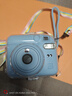 富士（FUJIFILM）instax  mini12 一次成像 立拍立得相机 mini12 绣球蓝 套餐六（官方标配+水晶壳+肩带+白边相纸40张） 实拍图