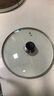 美厨（maxcook）玻璃盖汤锅盖 304不锈钢包边炒锅盖煎锅盖火锅盖26cm MCPJ9623 实拍图