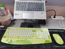 迪摩（DEARMO）MK8800无线键盘鼠标套装2.4g无线键鼠套装笔记本台式电脑键鼠套装 缤纷系列 青柠乌龙 实拍图