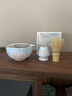 丞辉手绘樱花日式抹茶碗带嘴点茶碗手工打抹茶工具搅拌器百本立茶筅立 手绘【蝴蝶】抹茶碗+茶筅立 晒单实拍图