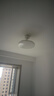 美的（Midea）风扇灯餐厅吊扇灯led卧室客厅灯隐形扇叶遥控护眼三防灯具1级能效 实拍图