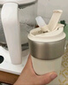 HOLOHOLO陶瓷保温杯 男女士高颜值咖啡杯 便携儿童吸管杯茶水杯子节日礼物 实拍图