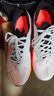 特步一体成型3代跑步鞋男体考耐久竞训支撑轻盈跑鞋女休闲运动情侣鞋 经典白/闪电红/黑-不忘初心-男 43 实拍图