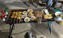 原始人烧烤炉户外不锈钢烧烤架 家用烤肉架便携碳烤炉 畅烤套餐：不锈钢网+16件套 实拍图