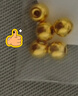 金小貅转运珠黄金串珠配件999足金金珠硬金古法配珠光面隔珠圆形散珠 0.5g,4mm光珠-5颗 实拍图