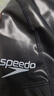 速比涛（Speedo）成人泳帽PU材质游泳装备柔软舒适不勒头长发时尚 黑色 实拍图