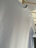 361度运动套装男夏季跑步短袖基础舒适速干健身训练衣服 【女款】凝雾蓝/基础黑 L 实拍图