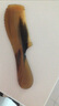 也正牛角梳牦牛角梳子护发顺发梳按摩水牛角梳尖尾梳 大号雕花牦牛角梳18-19厘米 实拍图