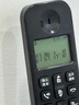 飞利浦（PHILIPS）无绳电话机 无线座机子母机家用办公中文大音量持久待机 DCTG160单机 黑色 实拍图