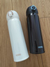 膳魔师（THERMOS）保温杯500ml大容量男女士儿童保冷水杯子毕业礼物JNL-502曜石黑 实拍图