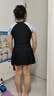 361°游泳衣女保守连体裙式大码女士泳装遮肉显瘦温泉沙滩泳装透气快干 实拍图