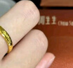 周生生黄金戒指Amore足金开口戒女款 求婚78036R计价3.55克 实拍图