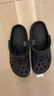 crocs卡骆驰洞洞鞋贝雅男鞋女鞋轻便耐磨一脚蹬拖鞋休闲鞋|10126 黑色-001 41 /42(260mm) 实拍图