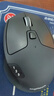 罗技（Logitech）M720 鼠标 无线蓝牙鼠标 办公鼠标 右手鼠标 大手鼠标 优联 黑色 带无线2.4G接收器 实拍图