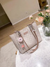 MILDREN KROE轻奢包包女款2025年新款女包单肩托特包七夕情人节礼物送女友老婆 粉色 精美限定礼盒 实拍图