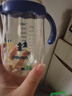 小土豆（potato）婴儿ppsu宽口径带手柄重力球吸管奶瓶配L号4个月以上300ml青石蓝 实拍图