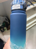 京东京造 运动水杯  tritan水杯运动水壶大容量外出方便携带 青蓝渐变1L 实拍图