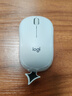 罗技（Logitech）M221 轻音鼠标 无线鼠标 办公鼠标 对称鼠标 带无线微型接收器 米白色 实拍图