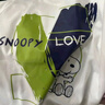 史努比（SNOOPY）【2件装】童装儿童短袖T恤男女童纯棉夏装 靛蓝字母+黑色干杯 150 实拍图