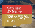 闪迪（SanDisk）128GB TF(MicroSD)内存卡 4K极速金卡A2 V30 U3行车记录仪 运动相机无人机 监控存储卡 读190MB/s 实拍图