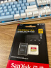 闪迪（SanDisk）128GB TF(MicroSD)内存卡 4K极速金卡A2 V30 U3行车记录仪 运动相机无人机 监控存储卡 读190MB/s 实拍图