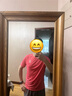 马孔多（macondo）男子短袖T恤7代 马拉松跑步训练运动上衣 吸湿速干 落日珊瑚 L  实拍图