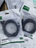 绿联耳机麦克风一分二转接线 3.5mm音频线手机耳机二合一转换器 笔记本电脑耳麦延长分线器黑30620 实拍图