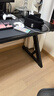 戟创AGKey-钛戟S3电竞桌台式电脑桌实木家用书桌可装机械臂碳纤维 【Super黑-超级版】ENF级环保 140*75*75cm 二段分板 实拍图