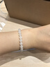 凤禧珠宝和田玉手串玉手链男女士白玉珠子手链送妈妈生日礼物约8mm 实拍图